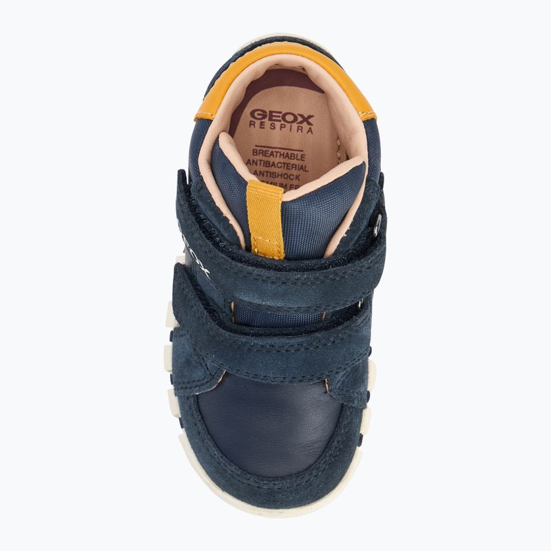 Geox Iupidoo gyermek cipő navy / okkersárga 5