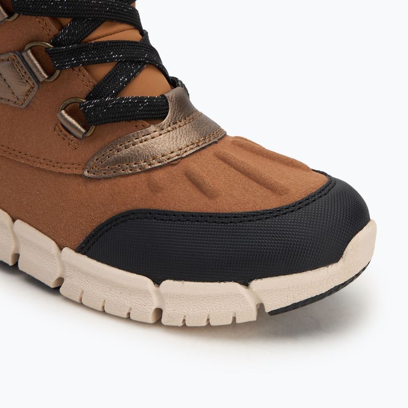 Geox Flexyper ABX whisky / fekete gyermek hócipő 7