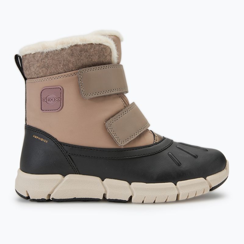 Gyerek hótaposó Geox Flexyper ABX dark beige/black 2