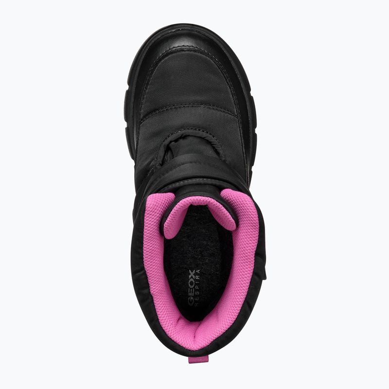 Gyerek hótaposó Geox Willaboom ABX black / fuchsia 11