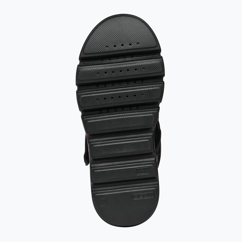 Gyerek hótaposó Geox Willaboom ABX black / fuchsia 12