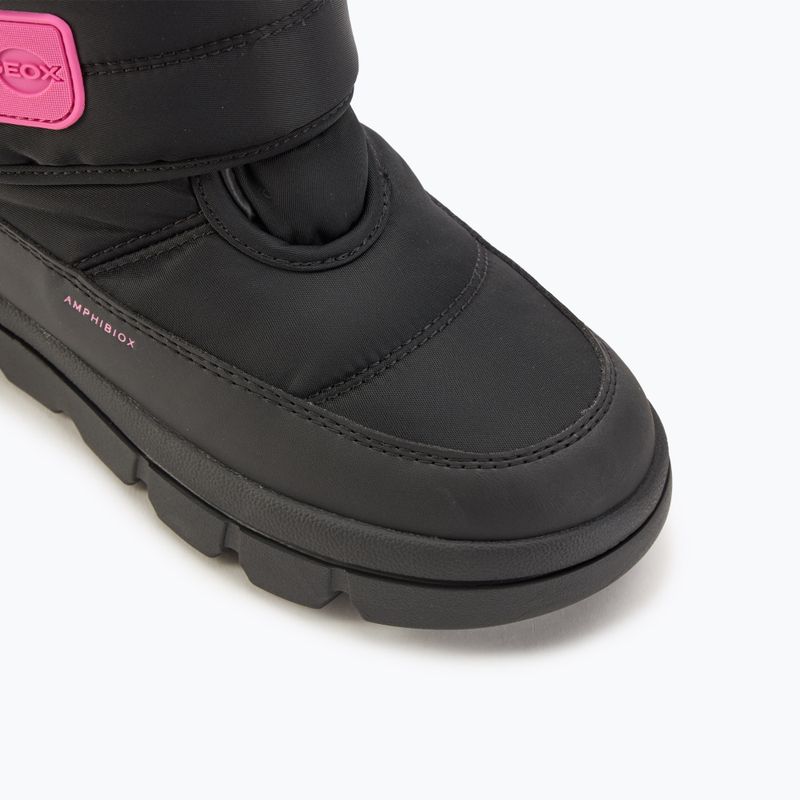 Gyerek hótaposó Geox Willaboom ABX black / fuchsia 7