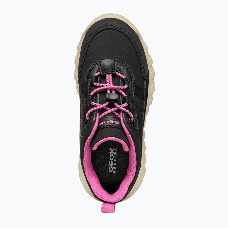 Cipő juniorskie Geox Simbyos ABX black/fuchsia 11