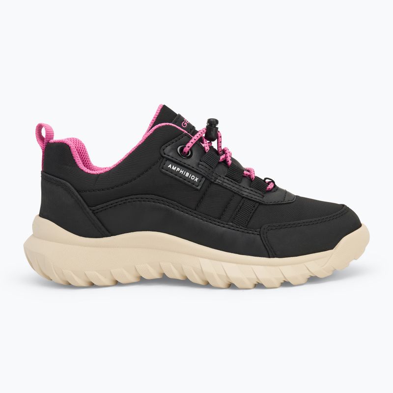 Cipő juniorskie Geox Simbyos ABX black/fuchsia 2