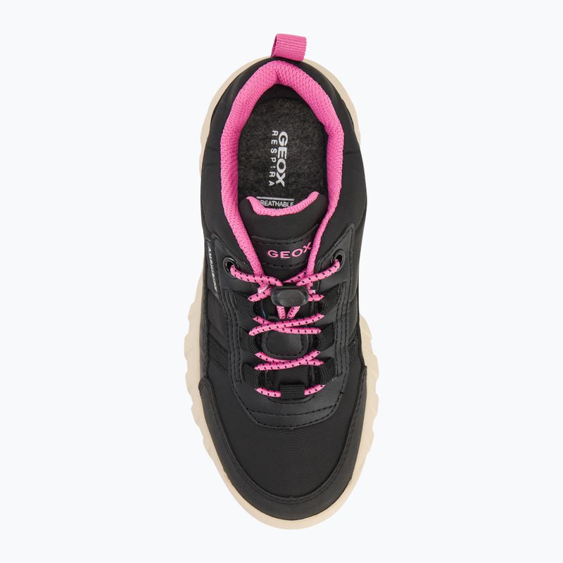 Cipő juniorskie Geox Simbyos ABX black/fuchsia 5
