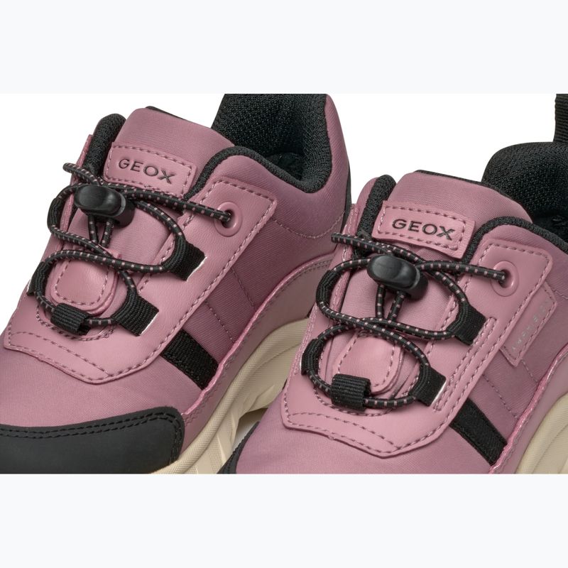 Cipő juniorskie Geox Simbyos ABX dark pink/black 7