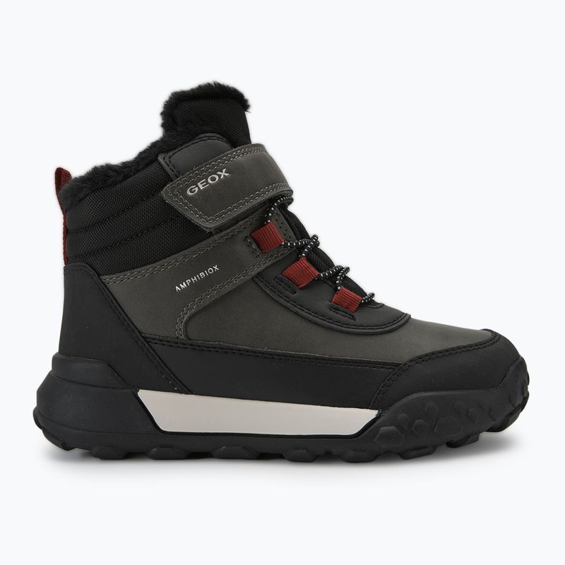 Gyerek hótaposó Geox Trekkyup ABX dark green/black 2