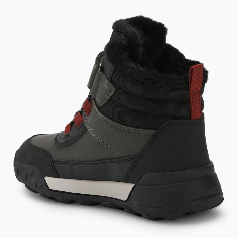 Gyerek hótaposó Geox Trekkyup ABX dark green/black 3