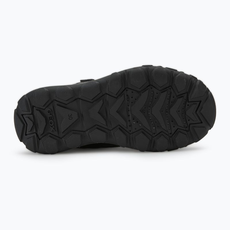 Gyerek hótaposó Geox Trekkyup ABX dark green/black 4
