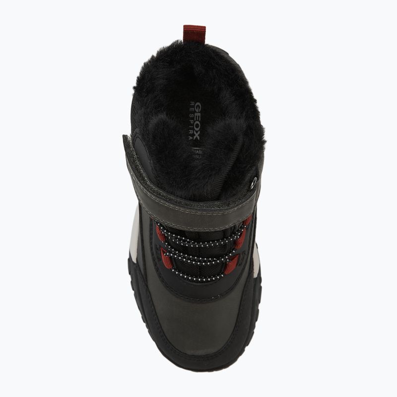 Gyerek hótaposó Geox Trekkyup ABX dark green/black 5