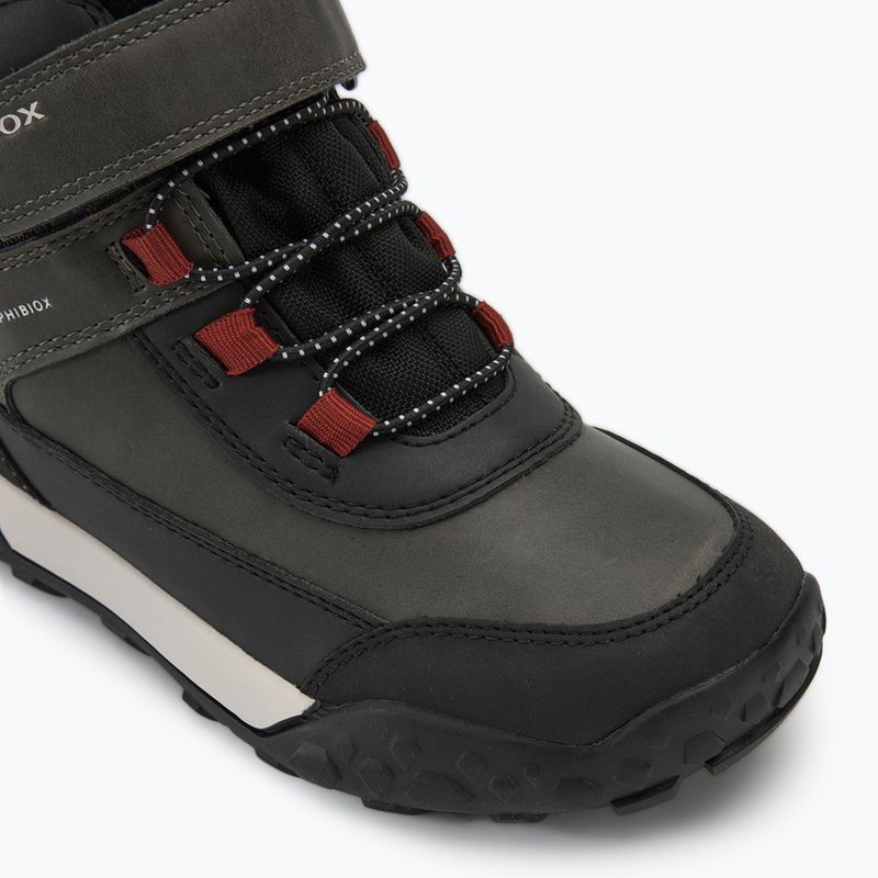 Gyerek hótaposó Geox Trekkyup ABX dark green/black 7