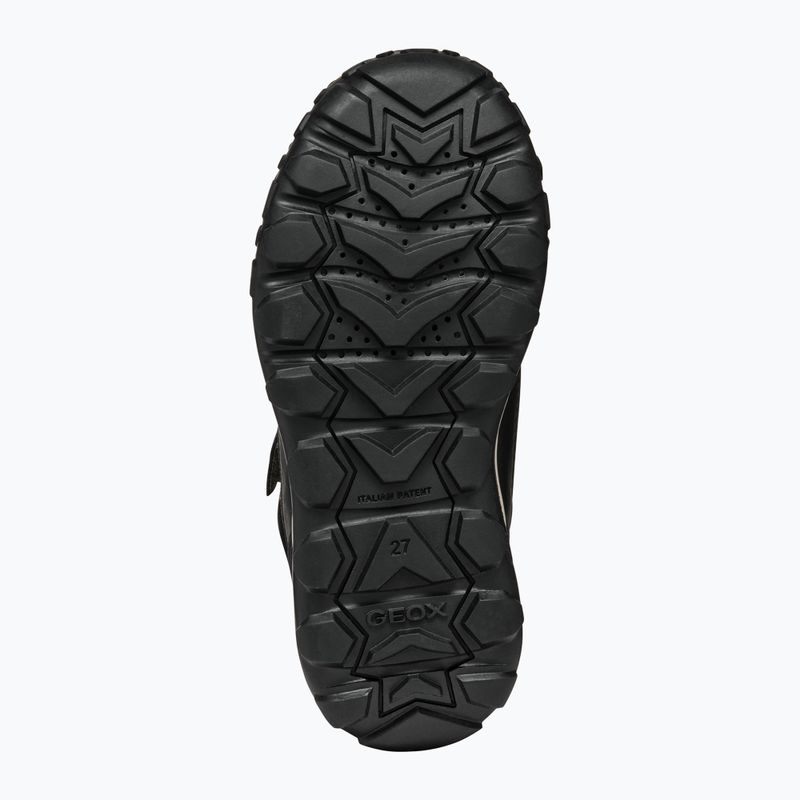 Gyerek hótaposó Geox Trekkyup ABX dark green/black 13