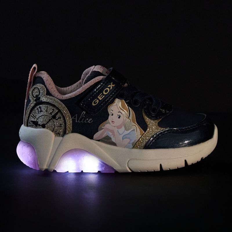Geox Fadinlight gyermek cipő sötét navy/platina 8
