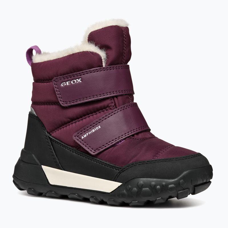 Gyerek hótaposó Geox Trekkyup ABX burgundy 8
