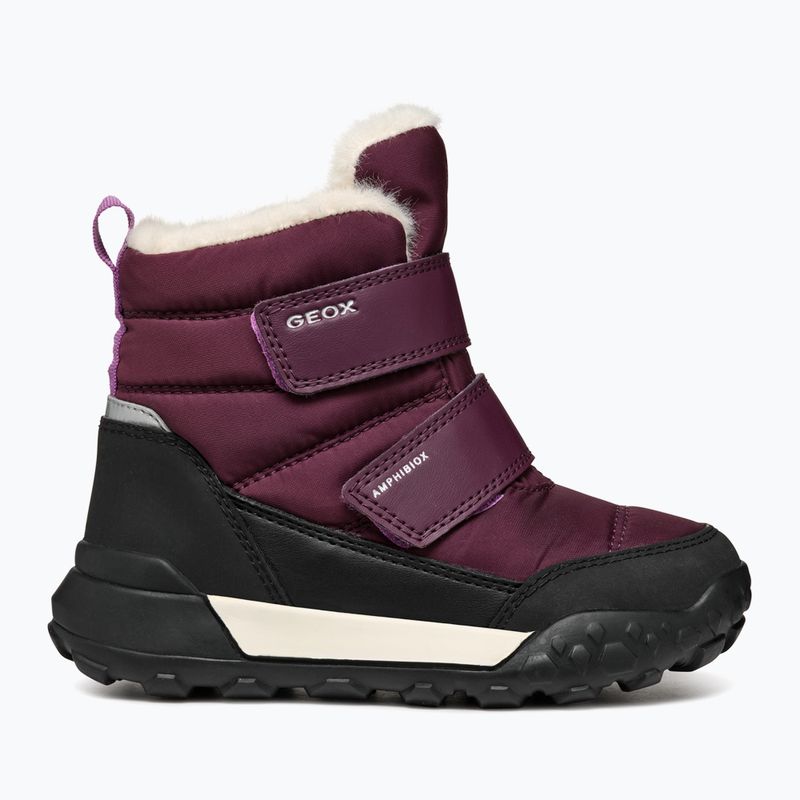 Gyerek hótaposó Geox Trekkyup ABX burgundy 9