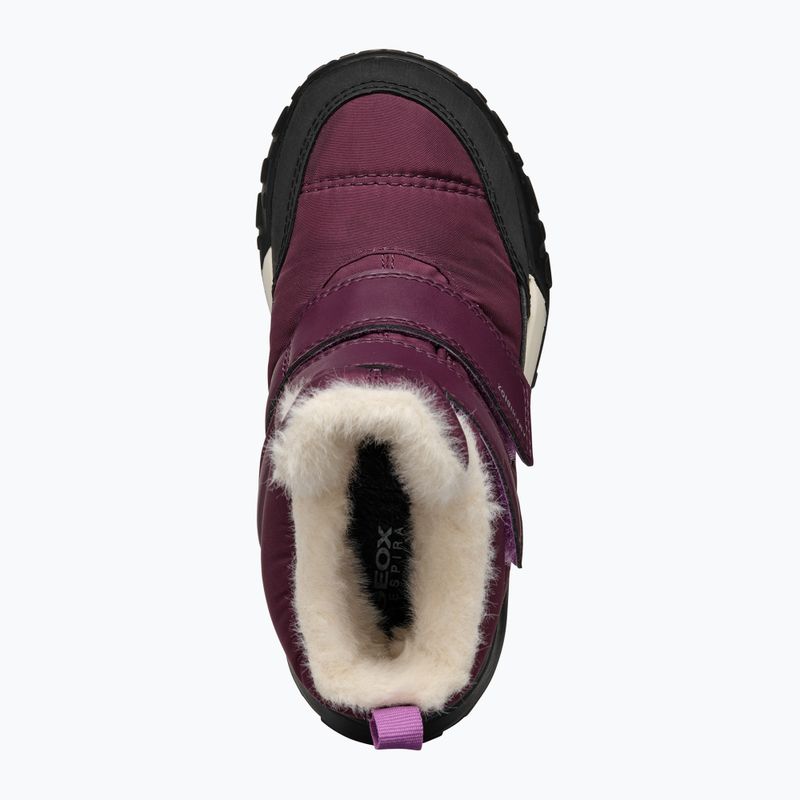 Gyerek hótaposó Geox Trekkyup ABX burgundy 11