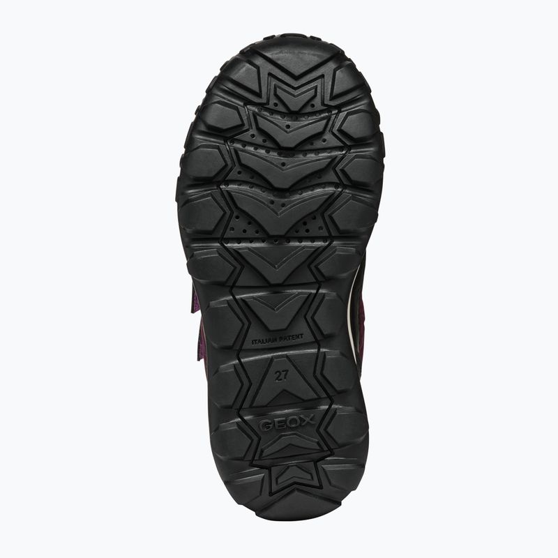 Gyerek hótaposó Geox Trekkyup ABX burgundy 12