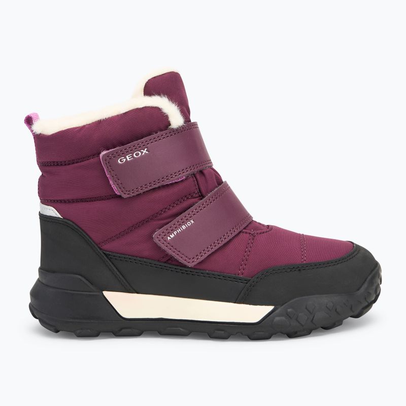 Gyerek hótaposó Geox Trekkyup ABX burgundy 2