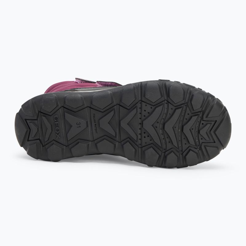 Gyerek hótaposó Geox Trekkyup ABX burgundy 4