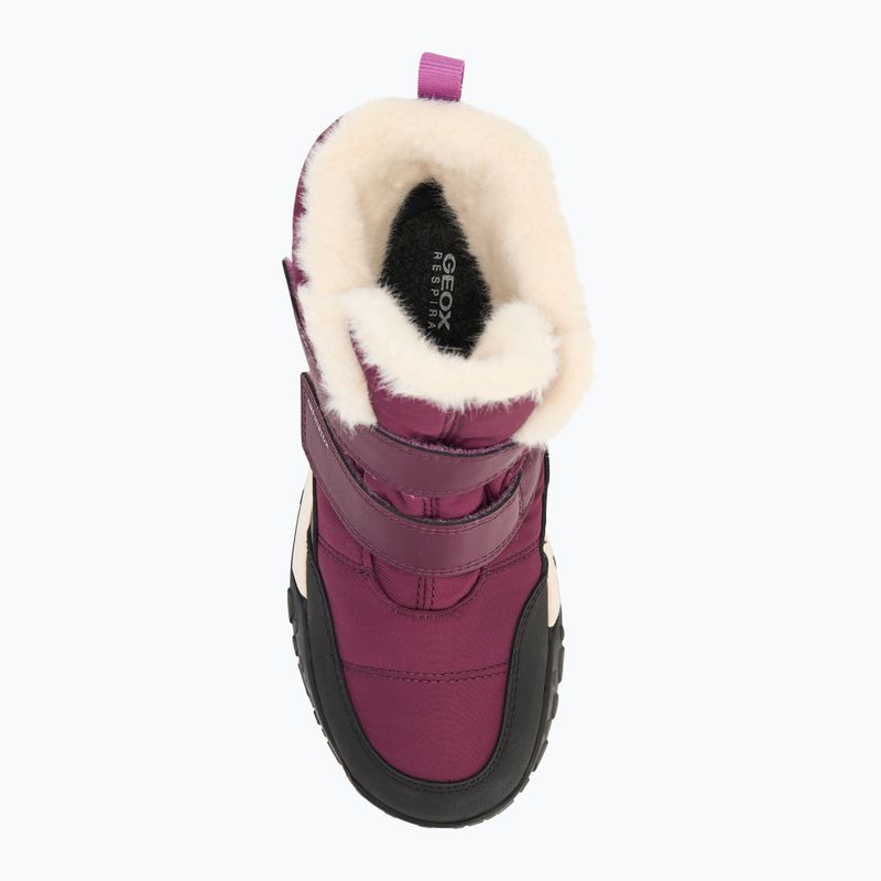 Gyerek hótaposó Geox Trekkyup ABX burgundy 5