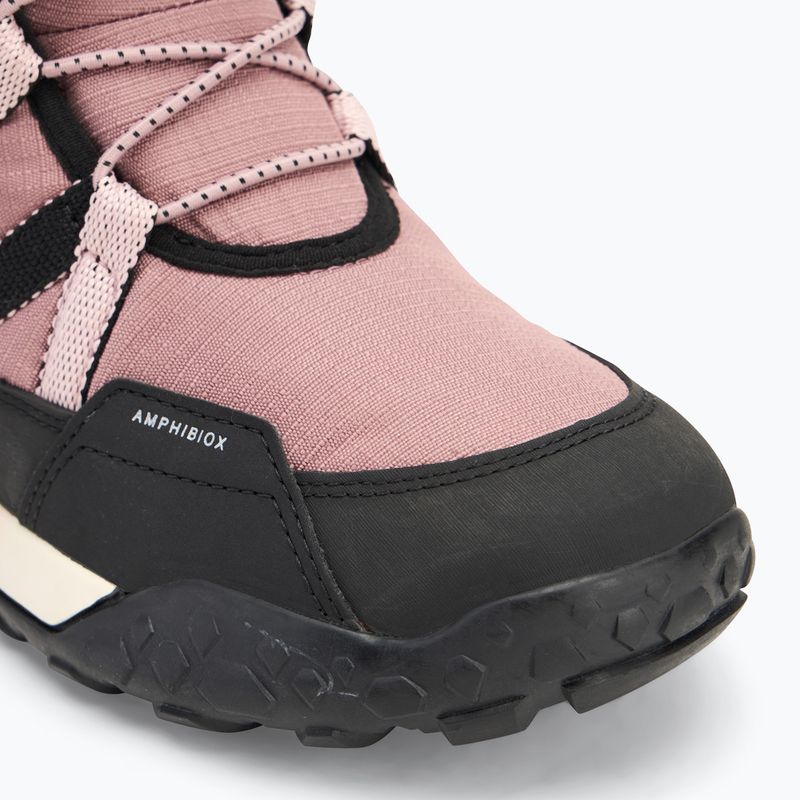Geox Trekkyup ABX junior hócipő antik rózsaszín / fekete 7
