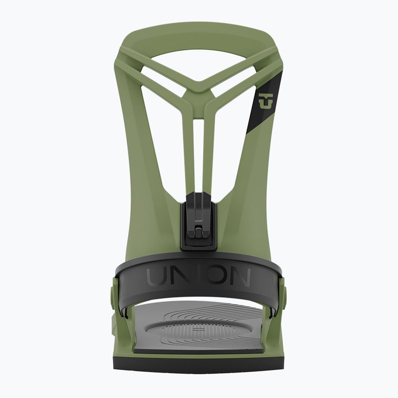 Férfi snowboard kötés Union Flite Pro olive green 2
