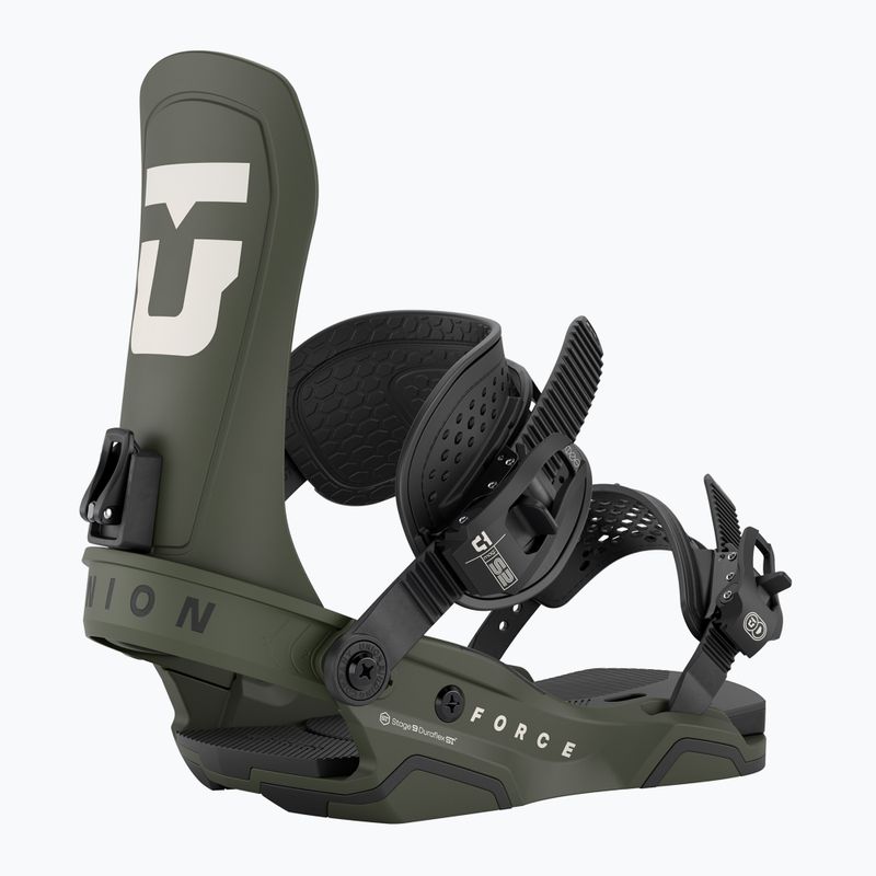 Férfi snowboard kötés Union Force army green 2