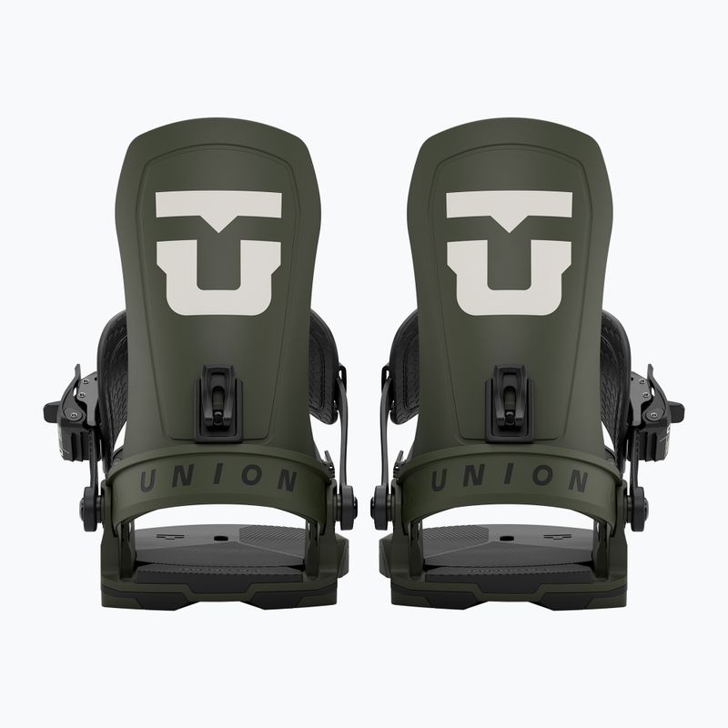 Férfi snowboard kötés Union Force army green 5