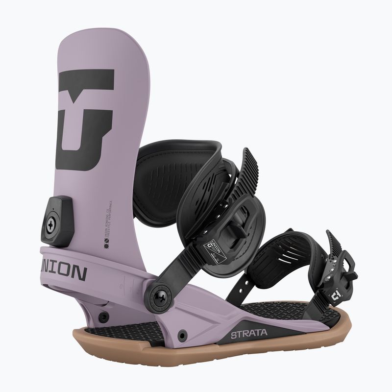 Férfi snowboardkötések Union Strata grey violet 2