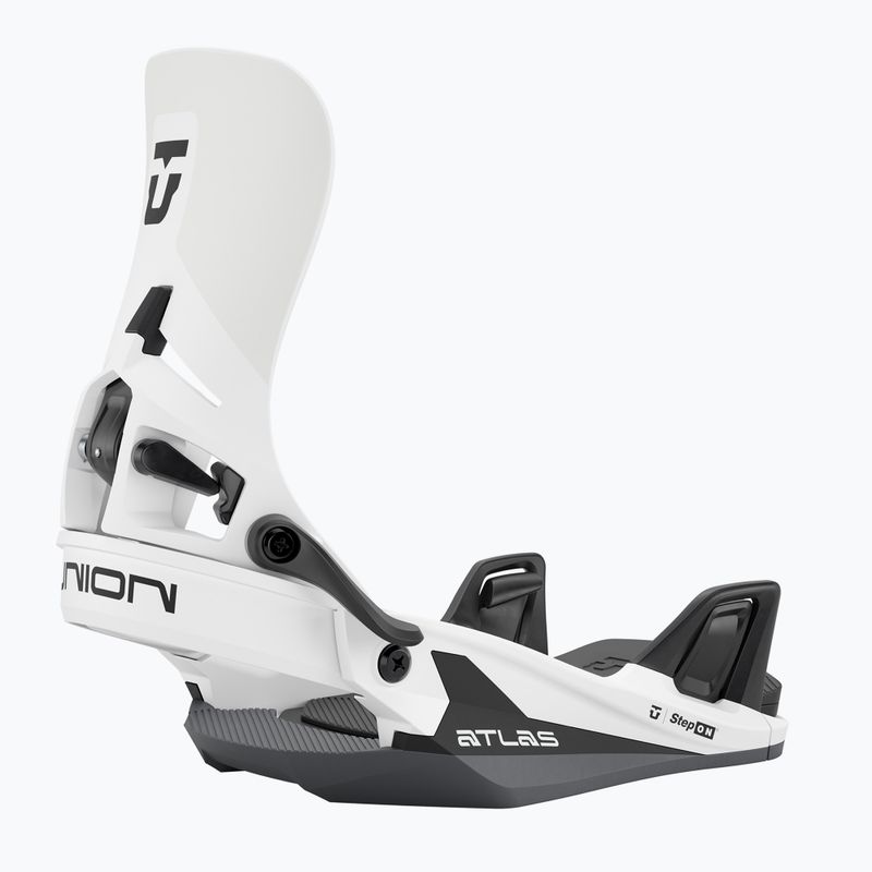 Férfi snowboardkötések Union Atlas Step On white 2