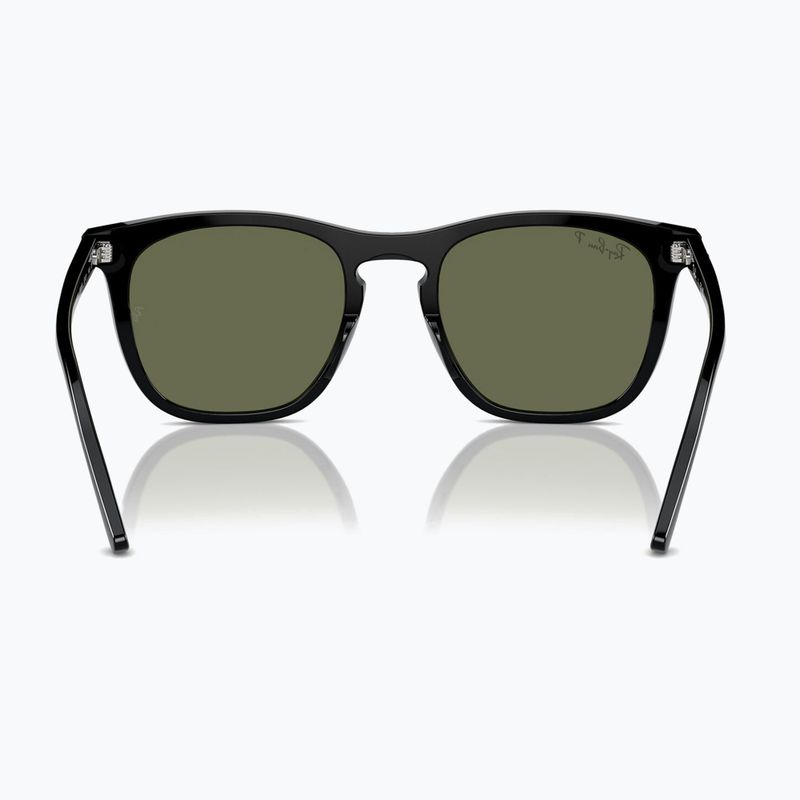 Napszemüveg Ray-Ban RB2210 black/green polarized 5