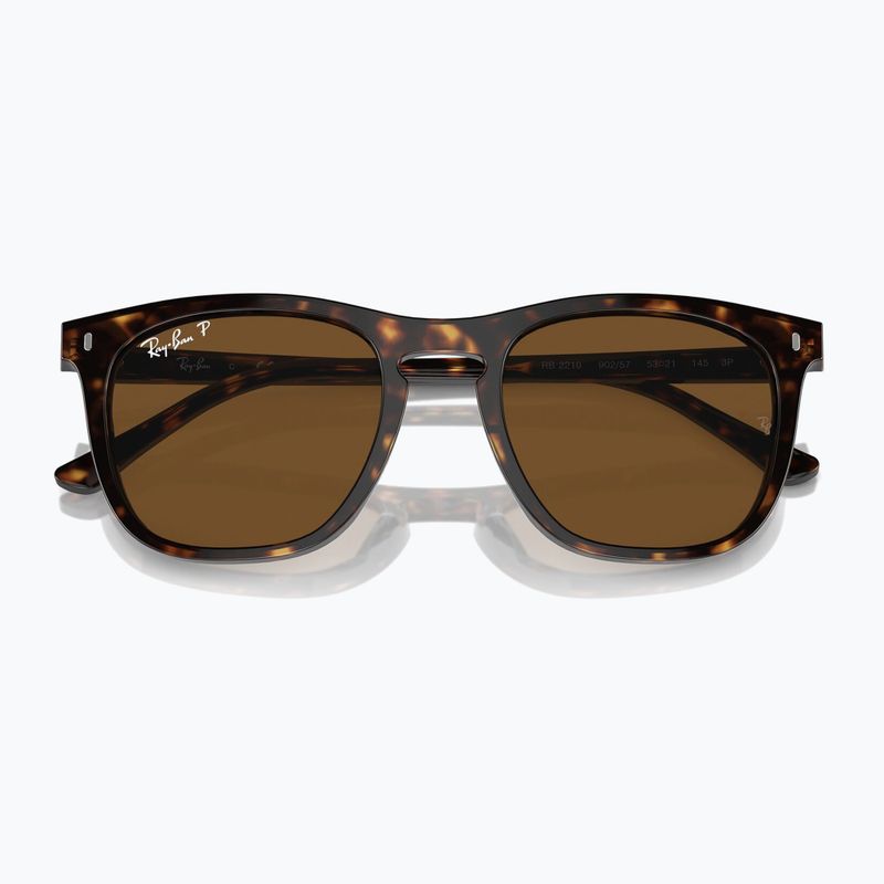 Napszemüveg Ray-Ban RB2210 havana/brown polarized 3