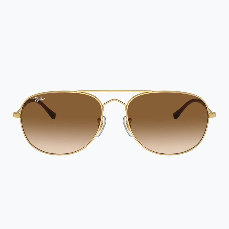 Napszemüveg Ray-Ban Bain Bridge arista gold/clear brown 2