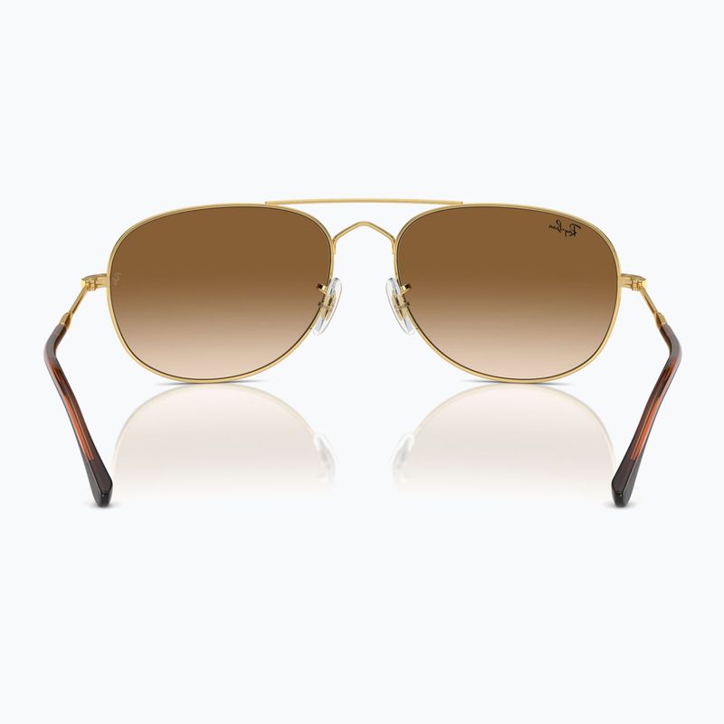 Napszemüveg Ray-Ban Bain Bridge arista gold/clear brown 5