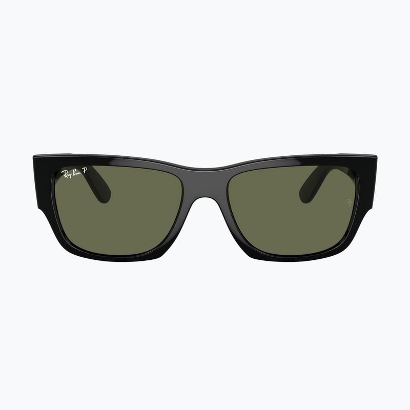 Napszemüveg Ray-Ban Carlos black/green polarized 2