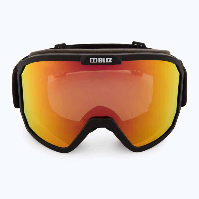 Síszemüveg Bliz Rave matt black/brown red 2