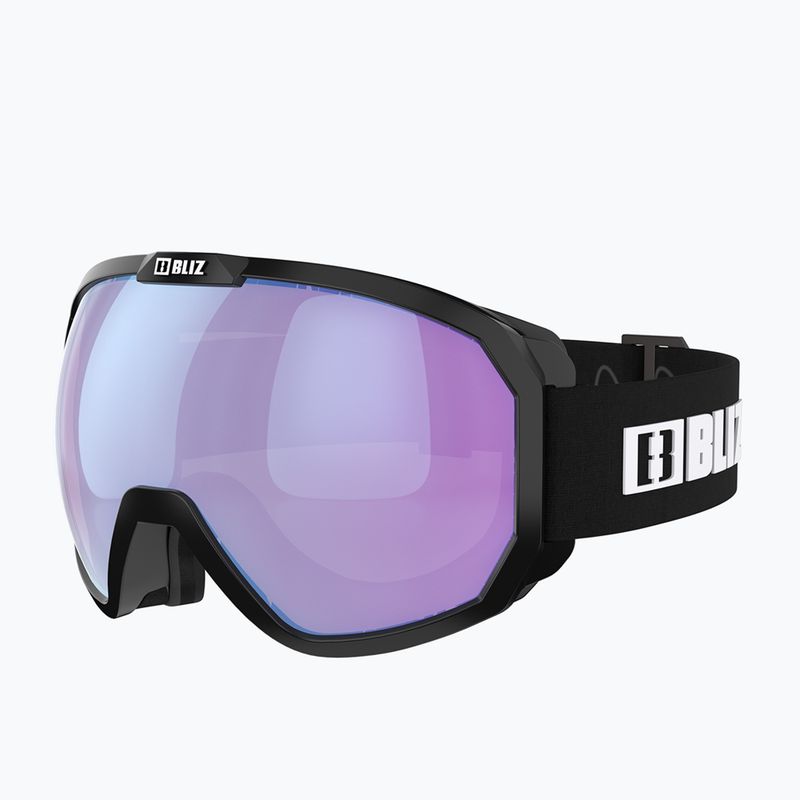 Síszemüveg Bliz Charge OTG matt black/light orange blue 3