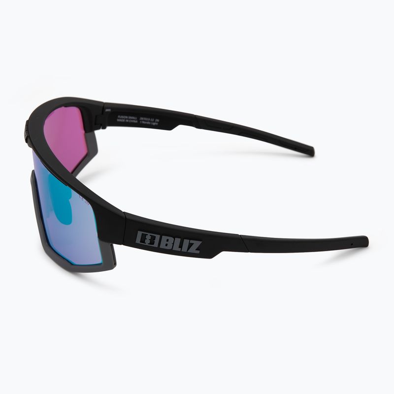 Napszemüveg Bliz Fusion Small Nano Optics Nordic Light matt black/begonia/violet blue 5