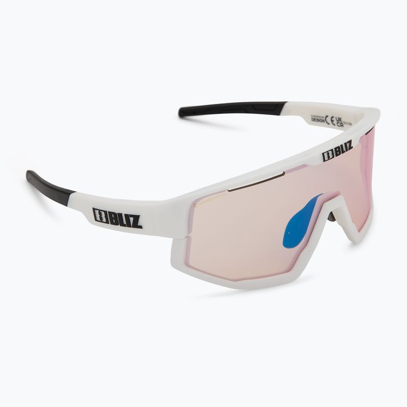 Napszemüveg Bliz Fusion Small Nano Optics Nordic Light matt white/coral/orange blue 2