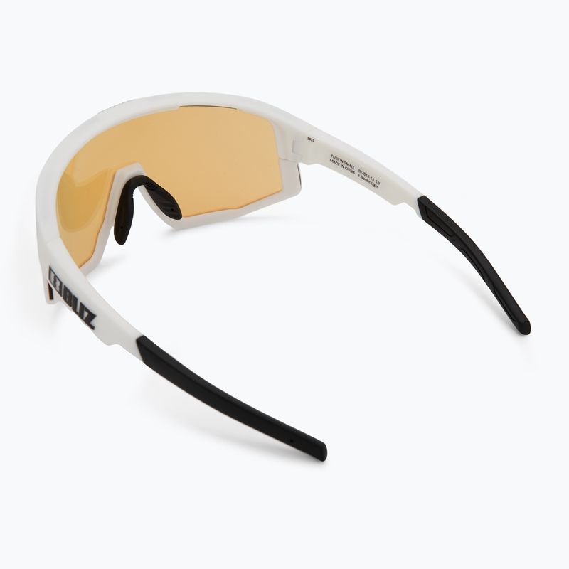 Napszemüveg Bliz Fusion Small Nano Optics Nordic Light matt white/coral/orange blue 3