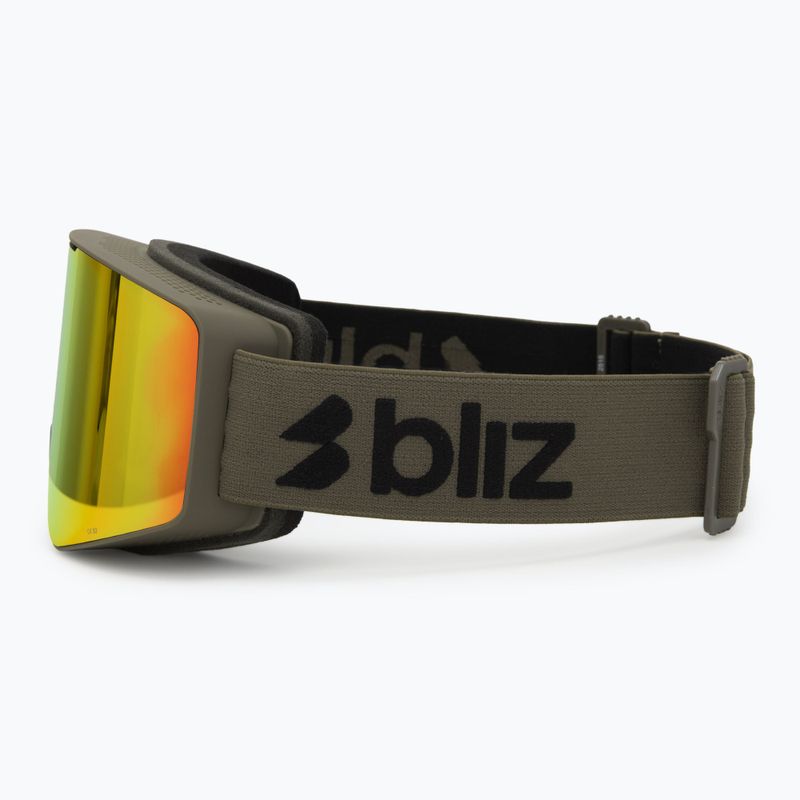 Síszemüveg Bliz G001 matte camo green/brown/red multi 4