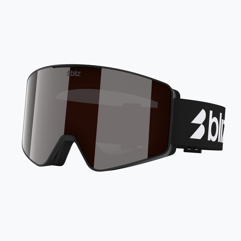Síszemüveg Bliz G001 matte black/orange/silver mirror 5
