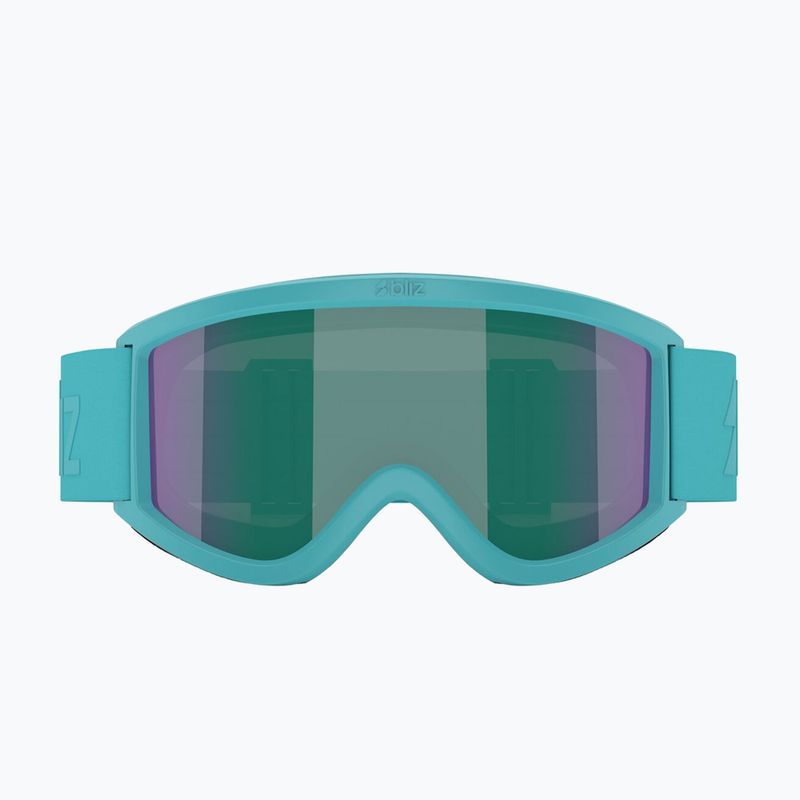 Gyerek síszemüveg Bliz Pixie Jr matte turquoise/brown/green multi 2