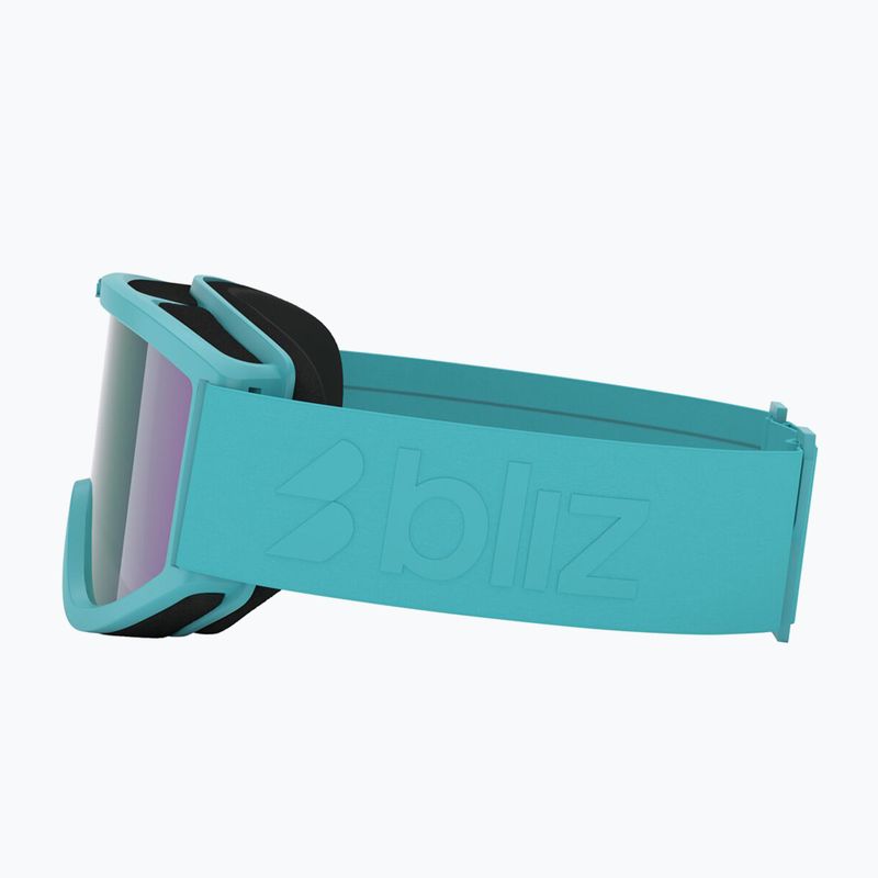 Gyerek síszemüveg Bliz Pixie Jr matte turquoise/brown/green multi 4
