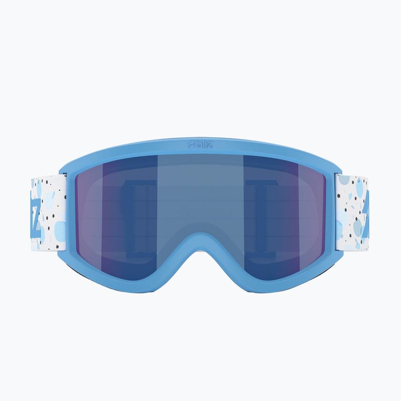 Gyerek síszemüveg Bliz Pixie Jr matte blue/brown/blue multi 2