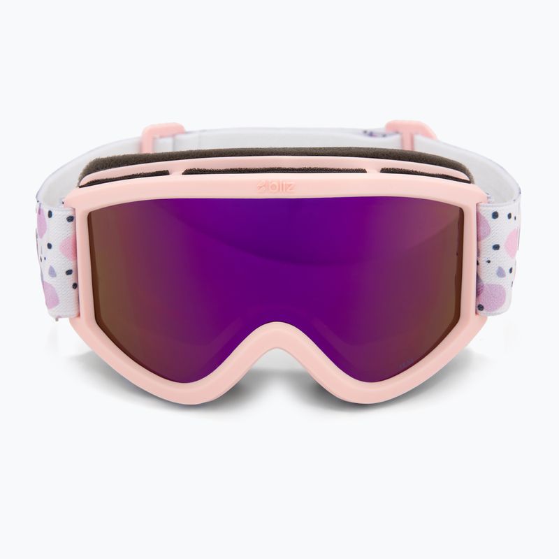 Gyerek sí-szemüveg Bliz Pixie Jr matte pink/brown/pink multi 2