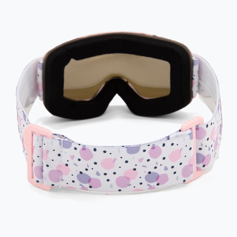 Gyerek sí-szemüveg Bliz Pixie Jr matte pink/brown/pink multi 3