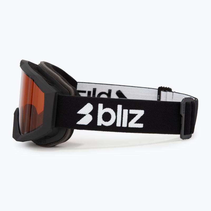 Síszemüveg Bliz Liner black/orange 4