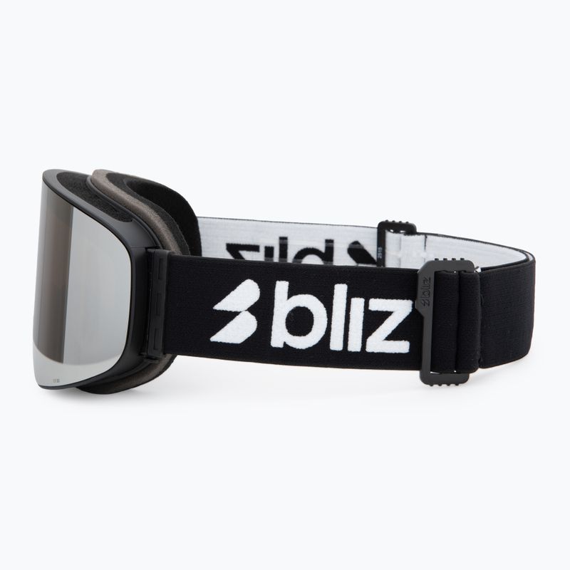 Síszemüveg Bliz Flow matte black/smoke/silver mirror 4