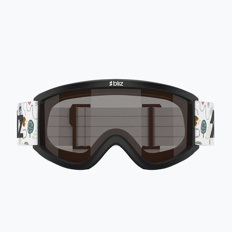 Gyerek síszemüveg Bliz Pixie Jr matte black/brown 2